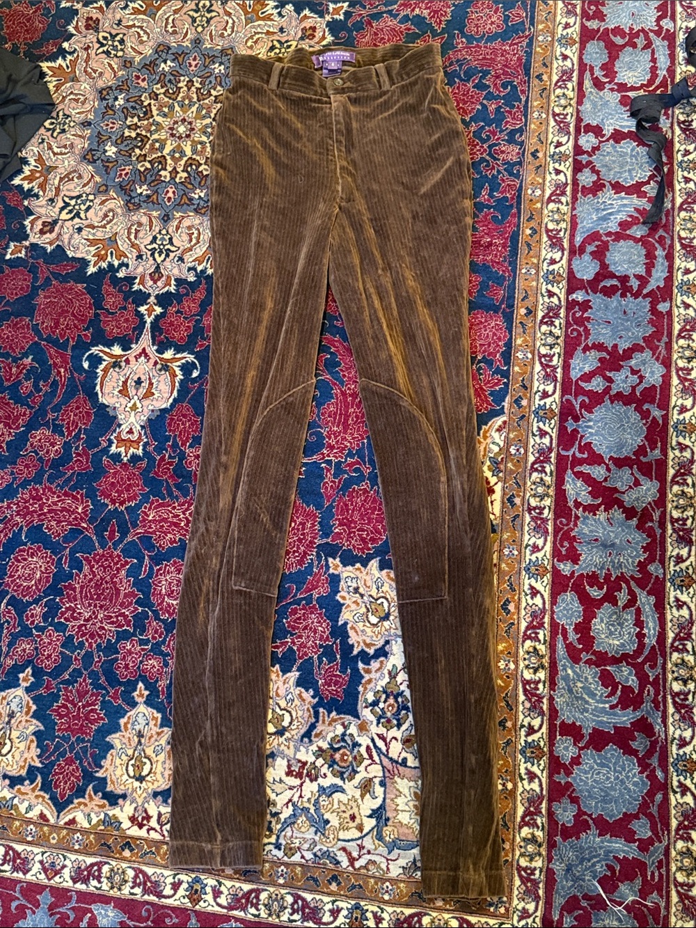 Ralph Lauren Brown Corduroy Riding Pants